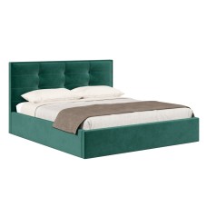 Кровать с подъёмным механизмом 1800 Римини, зеленый 626 Кровать с подъёмным механизмом 1800 Римини, зеленый 626