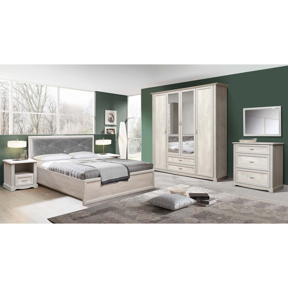 Комод Сохо 32.12, Бетон пайн белый Комод Сохо 32.12, Бетон пайн белый