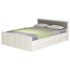 Кровать с реечным настилом Фиеста 140х200, Дуб крафт белый Кровать с реечным настилом Фиеста 140х200, Дуб крафт белый