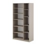 Шкаф распашной с наполнением (9 полок) ШК 5 (1200), Меланж