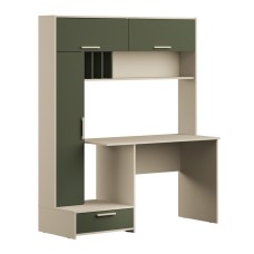 Стол письменный Лайт 03.243 Н, Сатин, Зеленый