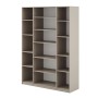 Шкаф распашной с наполнением (13 полок) ШК 5 (1600), Меланж