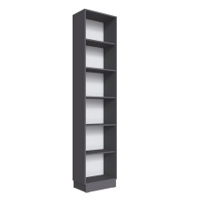 Шкаф Мадрид торцевой (0,25) графит серый