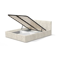 Кровать с подъемным механизмом Ника КР-08 120х200, Миндаль Кровать с подъемным механизмом Ника КР-08 120х200, Миндаль