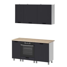 МК Аленушка 1,6м в.6 Лотос Сталь,скоба антрацит,сонома