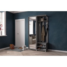 Прихожая Ларго-2, Графит серый Прихожая Ларго-2, Графит серый