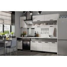 Кухня "Дакота" (БТС) бетон пайн/графит