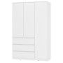 Шкаф 3-х створчатый Симпл ШК-08, Белый