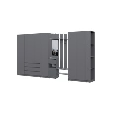 Прихожая Бали, Графит. Комплект 13