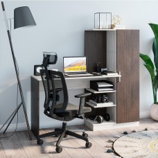 Стол компьютерный Бейсик, венге/лоредо Стол компьютерный Бейсик, венге/лоредо