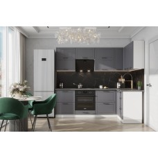 КГ Угловой Вектор 140*180 Графит (со столешницей, сонома, 26) в.9