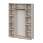 Шкаф распашной (9 полок + штанга) ШК 5 (1600), Меланж