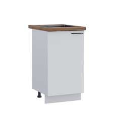 КГ ШНМ 450 Белый (эмаль)/Белый гладкий Арника РМ (без столешницы)