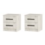 Тумбы прикроватные Фиеста (2 шт.), Дуб крафт белый