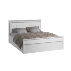 Кровать с настилом ДСП Ливорно ЛКР-1 160х200, ясень