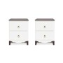 Тумба прикроватная Вояж (2 шт.), Белый