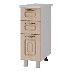 ЗРЗ Шкаф-стол с 3-мя ящиками Прованс 2