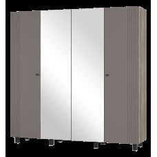 Шкаф 4-х створчатый "Олива" ШК-13 Дуб каньон/MF14 Муссон Шкаф 4-х створчатый "Олива" ШК-13 Дуб каньон/MF14 Муссон