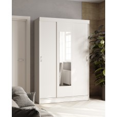 Шкаф-купе Бася белый