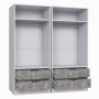 Шкафы Мадрид, Белый. Комплект 62