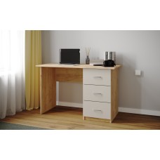 Письменный стол Сити-1, Дуб крафт золотой, кашемир Письменный стол Сити-1, Дуб крафт золотой, кашемир