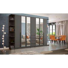 Мадрид Гардеробная система 2,94,Графит