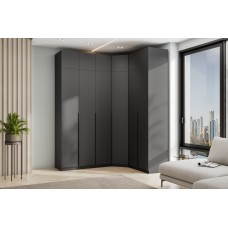 Гардеробная система ШК 5, Графит. Комплект 5