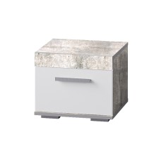 Тумба Инстайл ТБ-23, Бетон, Белый