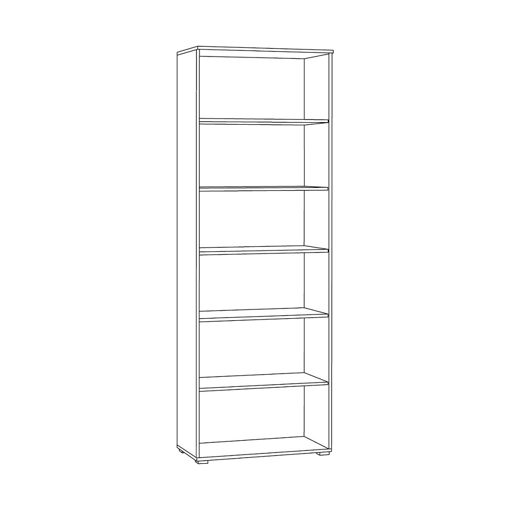 Шкаф-витрина 16.394.02 Остин Белый шагрень, Дуб Золотой CRAFT