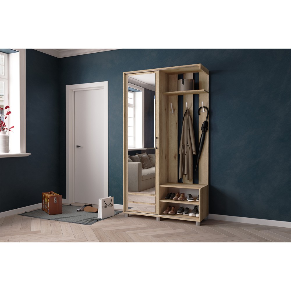 Прихожая Ларго-2, Дуб Делано Прихожая Ларго-2, Дуб Делано