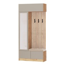 Мини-прихожая Руэлла, Дуб крафт золотой, Кашемир