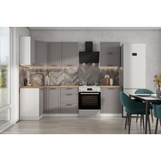 КГ Угловой Вектор 40*210 Грей (со столешницей, сонома, 26) в.39