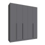 Шкаф Мадрид (2,0) с 3 ящ. внутри без зеркала графит серый