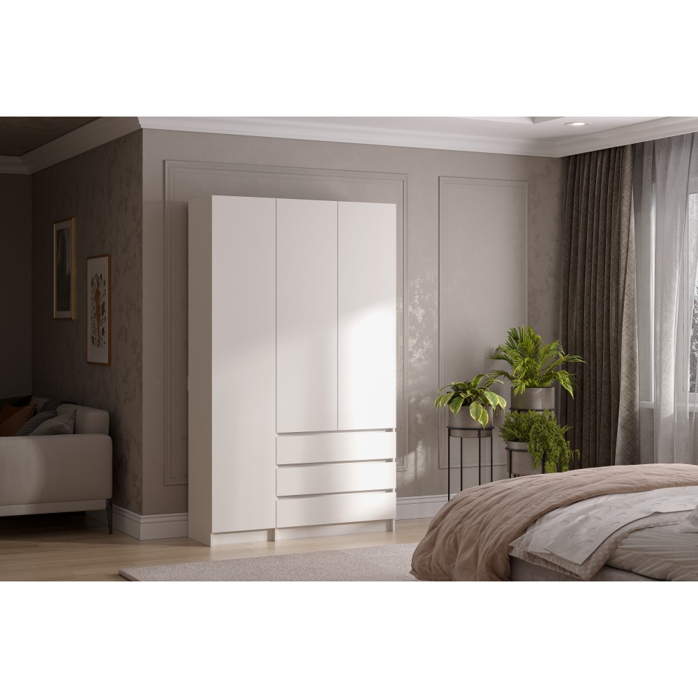 Шкаф трехстворчатый Бали, Меланж