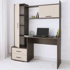 Стол компьютерный Квартет-9, венге/дуб молочный Стол компьютерный Квартет-9, венге/дуб молочный