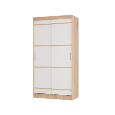 Шкаф-купе Сакура 114 см, дуб сонома