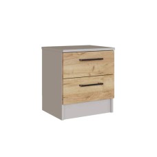 Тумба прикроватная Вегас, Кашемир, Дуб крафт золотой