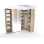Гардеробная Рум. Комплект 3.2, дуб сонома