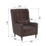 Кресло Корк, Коричневый Кресло Корк, Коричневый