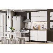Готовая кухня Токио 1.2 м, Белый