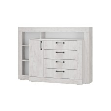 Комод многофункциональный Прима КМ-17, Бетон пайн светлый