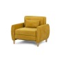 Кресло еврокнижка Анита, Желтое