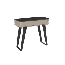 Стол туалетный Фиделия 76.12, Серый камень, Мрамор черный Стол туалетный Фиделия 76.12, Серый камень, Мрамор черный