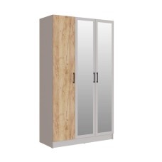 Шкаф Вегас 1200, Кашемир, Дуб крафт золотой