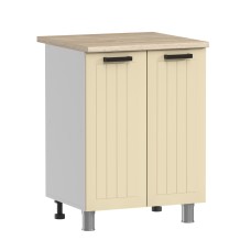 МК Аленушка Н 600 Орхидея Крем, скоба антрацит (без столешницы)