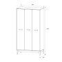 Шкаф для одежды и белья Скандика