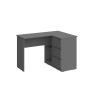 Стол письменный угловой Челси, Графит