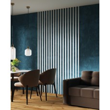 Комплект декоративных реек 40х16, белый Комплект декоративных реек 40х16, белый