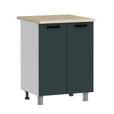 МК Аленушка Н 600 Лотос Изумруд,скоба антрацит (без столешницы)