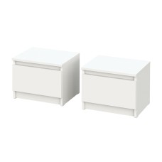 Тумба прикроватная Денвер (2 шт.), Белый